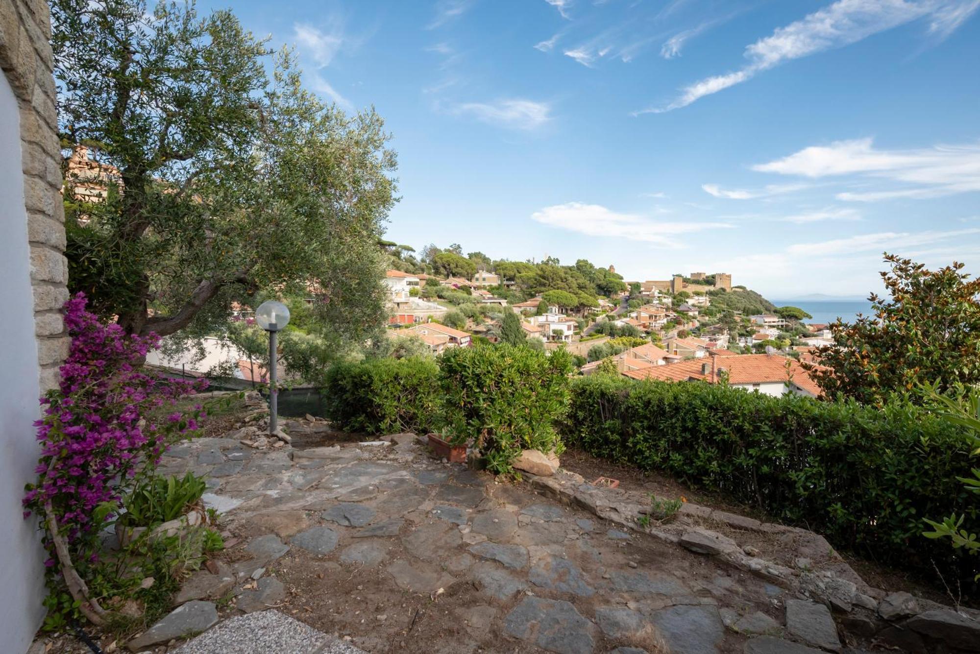 Villa Con Giardino Vista Mare 카스틸리오네 델라 페스카이아 외부 사진